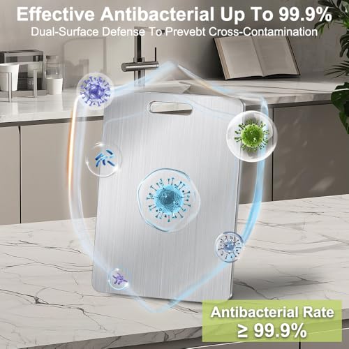 20% Off Titanium Cutting Board Set of 3 for Kitchen