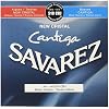 Savarez Classical Guitar Strings Cantiga 510CRJ Normal Tension Cristal Trebles, High Tension Cantiga Basses, Mixed Tension, Full Set (STSAV51-50359)