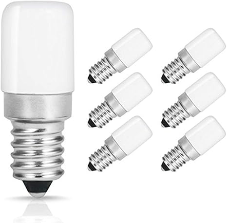 6 Pack Bluex Led C7 S6 1 5w Night Light Bulbs Warm White 3000k 15 Watt