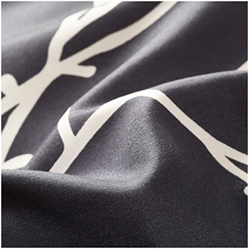 Myfashionhair 3 Pieces Duvet Cover Bedding Set (Queen Size), 1 Duvet Cover + 2 Pillow Shams Ultra Soft Hypoallergenic Microfiber #TOP5