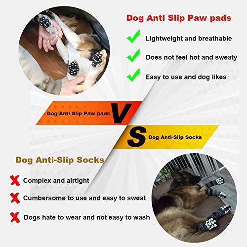 VALFRID Dog Paw Anti-Slip Grips to Keeps Dogs from Slipping On Hardwood Floors,Best for Summer Hot Pavement,Self Adhesive Resistant Dog Shoes Booties Socks Replacement XXL 24 Pieces by VALFRID - Image 5