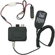 For QYT KT-WP12 Mini Mobile Radio, 25W 200 Channels VHF UHF Dual Band Car Radio Ham Radio