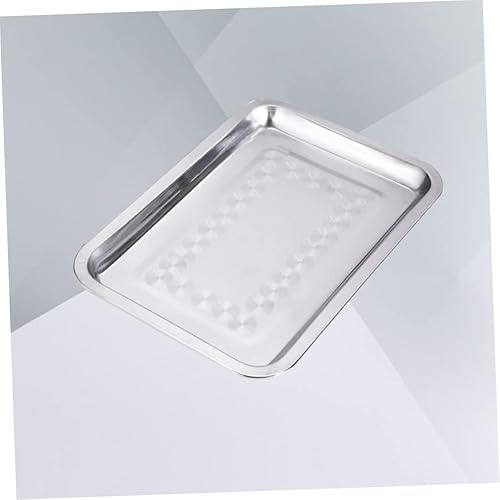 Miniatura 3 de Yardwe Bandeja para servir galletas de acero inoxidable 27c para lavavajillas