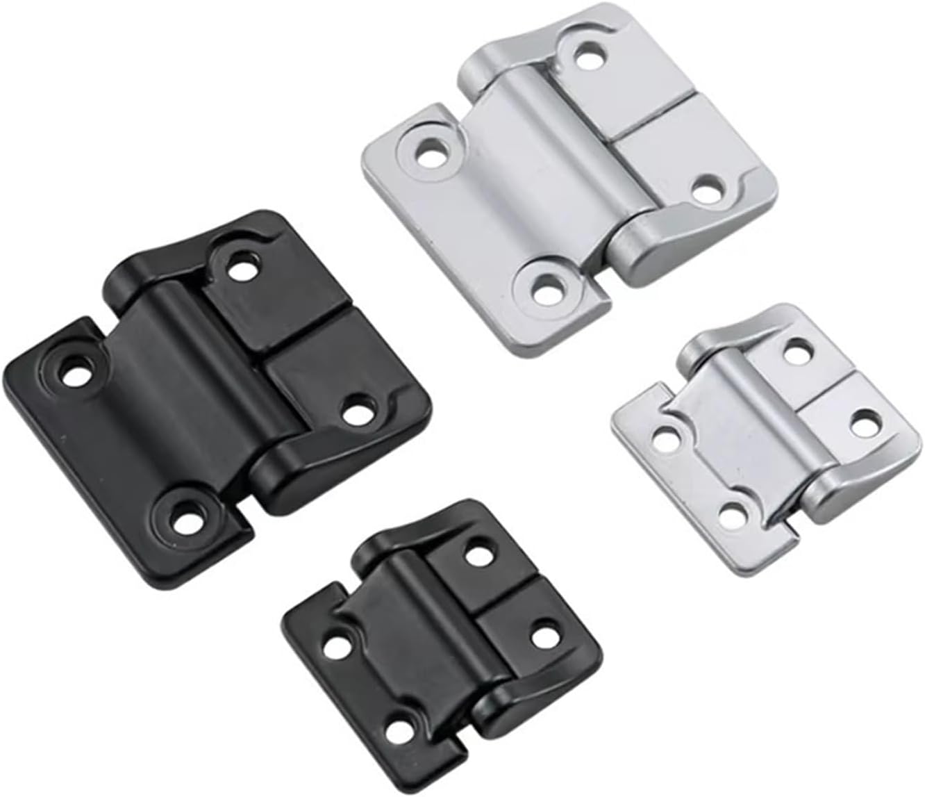 Arbitrary Stop Positioning Damping Torque Hinge Suitable for Door Hinges 1Pcs(Large Silvery1.8N.m)