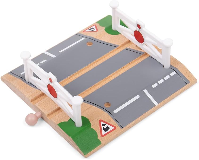 Level Crossing - Other Major Wooden Rail Brands are Compatible