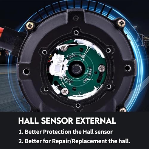 Kunray 72V 5000W Brushless Motor