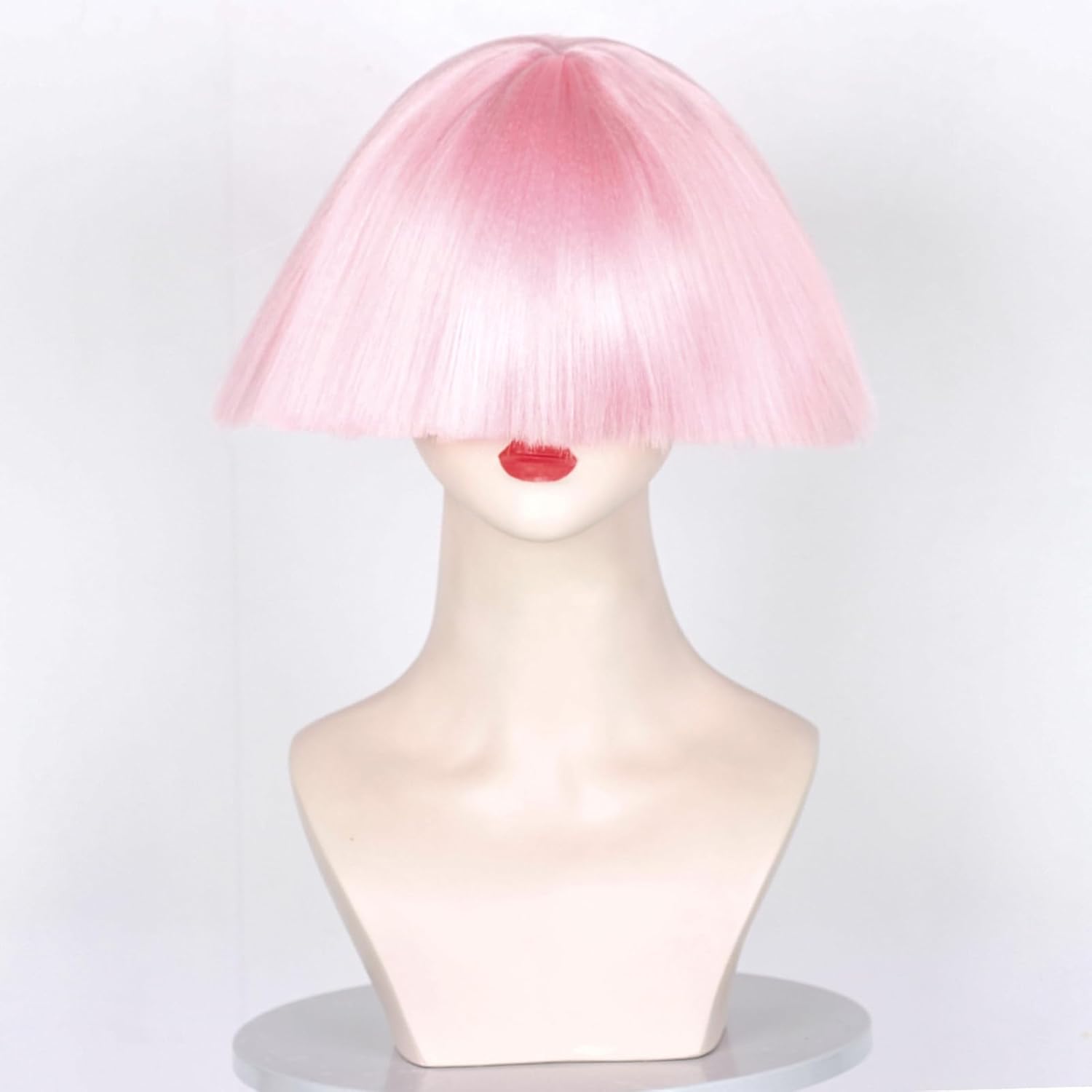 Askuang Short Yaki Straight Wig Bob Mushroom Wig Bowl