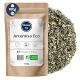 Hojas y Tallos de Artemisa Orgánicos en Hoja Suelta – Té Herbal y Digestivo – Artemisia Vulgaris L. – Agricultura ecológica – Envasado en Francia – Bolsa de 100 g (50 tazas)