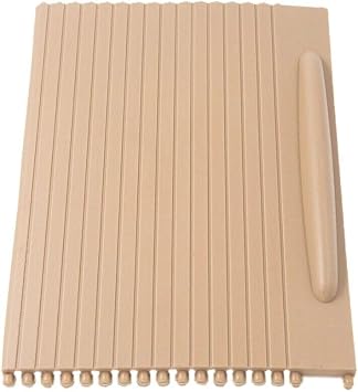 Car Interior Cup Holders Rolling Slider Panel Cover Compatible with Compatible with Porsche Cayenne 2003-2010 Replaces OE# 7L5862531 Beige