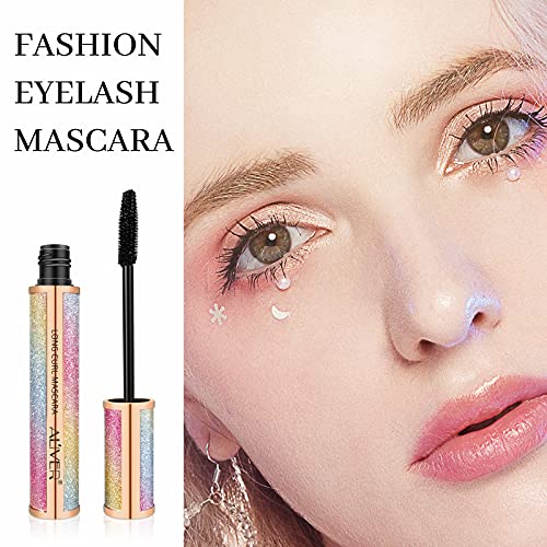 4D Mascara Wimperntusche mit Silk Fiber für lange Wimpern