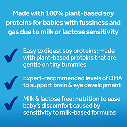 Gerber Good Start Baby Formula Powder, Gentle Soy, Plant Based Protein & Lactose Free Non-Gmo Powder Infant Formula, Stage 1, 20 Ounce (Pack Of 1) #TOP3