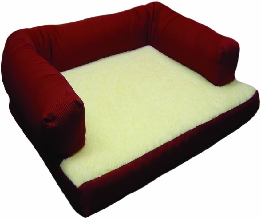 Comfort Pet Products Orthopedic Foam Beastly Bed, 36-Inch, Burgundy