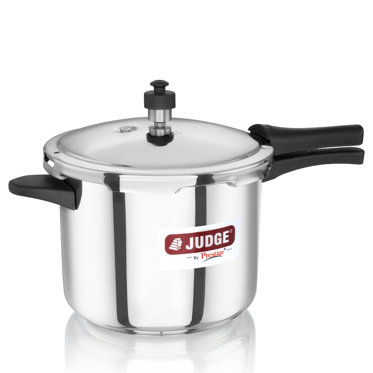 Judge By Prestige Classic SS Outer Lid 5 Litre Induction Bottom Pressure Cooker (Stainless Steel)