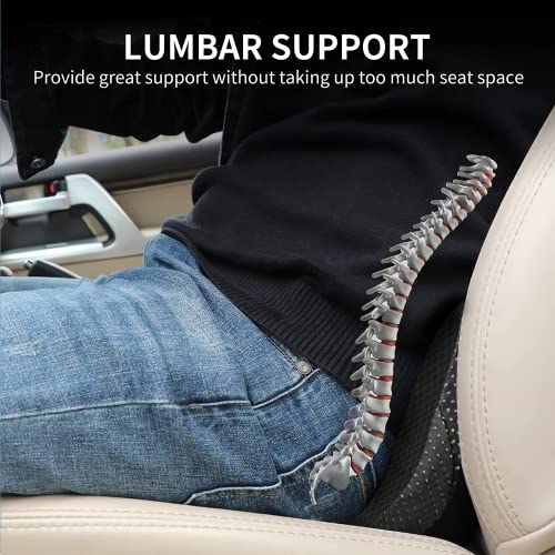 Kingleting Car Seat Cushion, Memory Foam Seat Pad For Sciatica And Lower Back Pain Relief, Seat Cushion For Car Seat Driver (Black) #TOP3