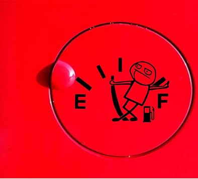 Rawan Fresh Car Stickers - Fuel Tank Cap Funny Vinyl sticker, Peeking car decals, funny stickers - Waterproof Bumper Stickers for Cars, Truck, Motorcycle, Wall, Window and Laptop.