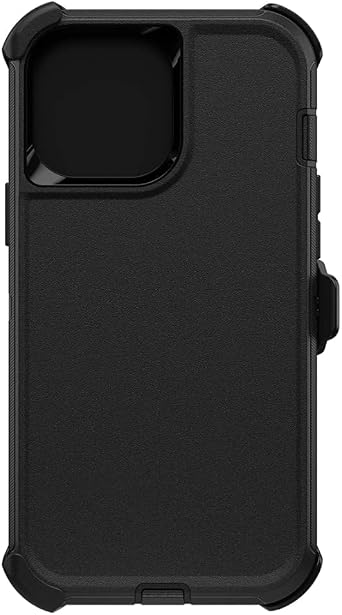 Defender Case Compatible with iPhone 13 Pro Defender Phone Case Screenless, Rugged & Durable, Black
