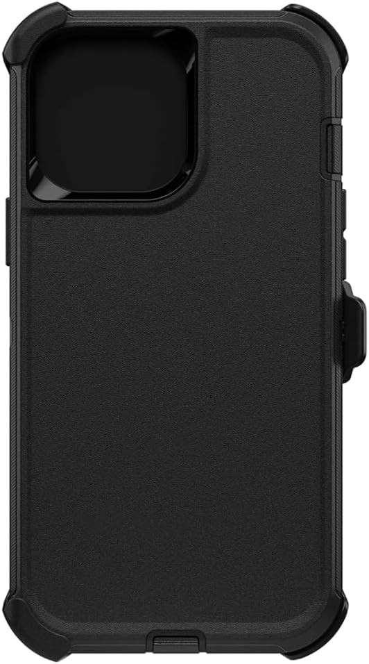 Defender Case Compatible with iPhone 13 Pro Defender Phone Case Screenless, Rugged & Durable, Black