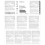 NAC N-Acetylo-Cysteina 300 mg. 240 wegańskich kapsułek na 8 miesięcy.