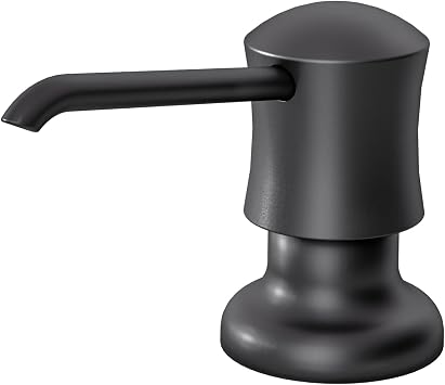 SAMODRA Kitchen Soap Dispenser Refill from The Top Countertop Kitchen Bathroom Soap Dispenser with 12 OZ Bottle
