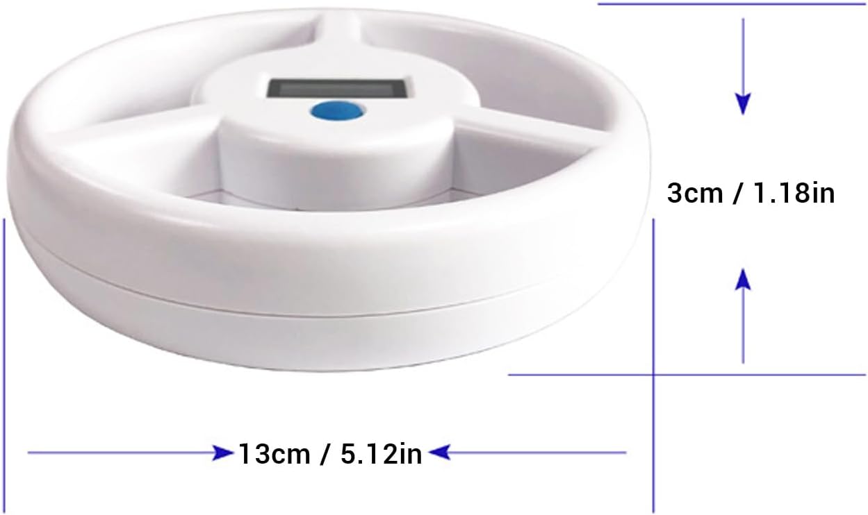 Dimensions of the Bewinner Pet Microchip Scanner