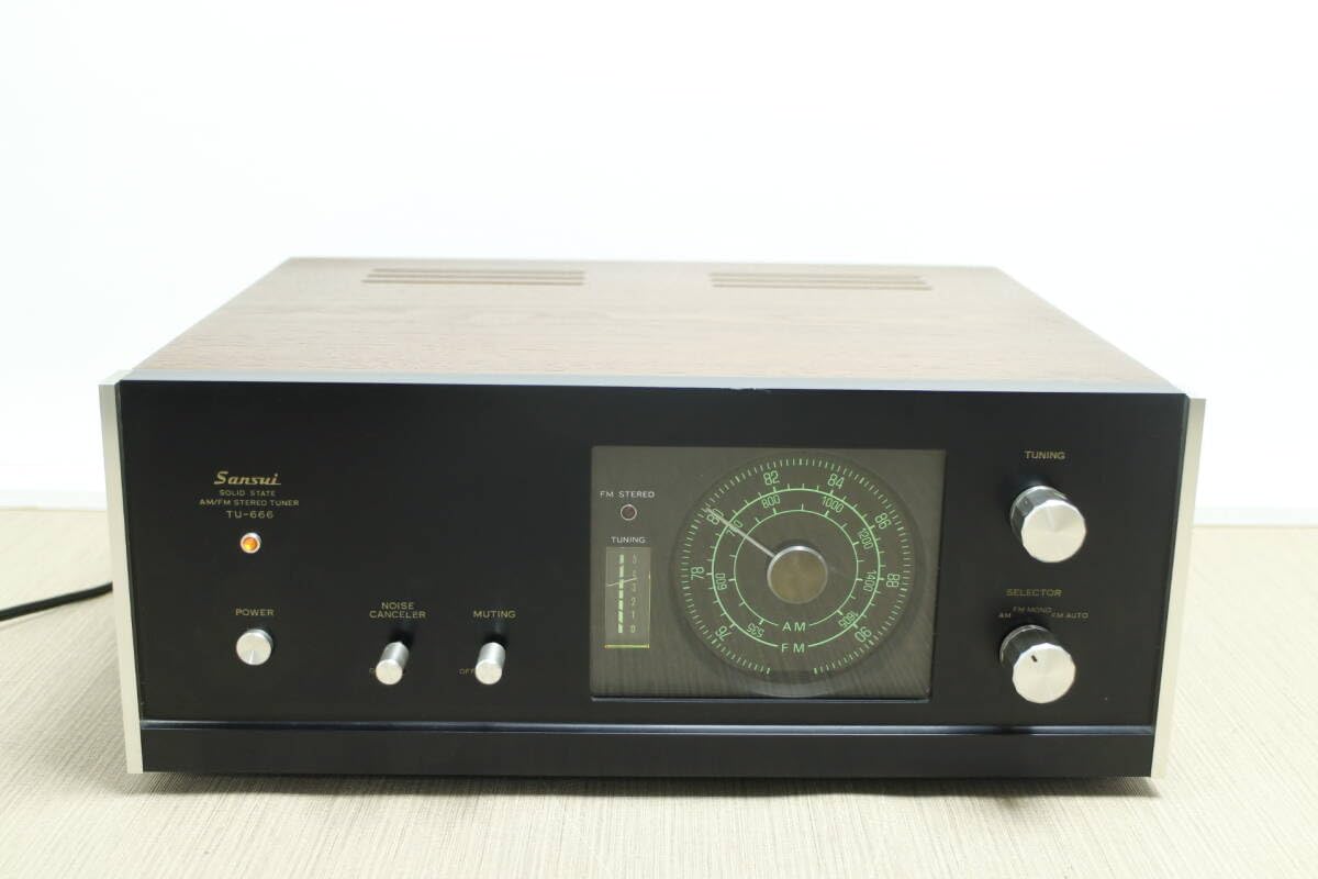 Amazon.co.jp: M-XB-555 レストア済 山水 サンスイ TU-666 Vintage 