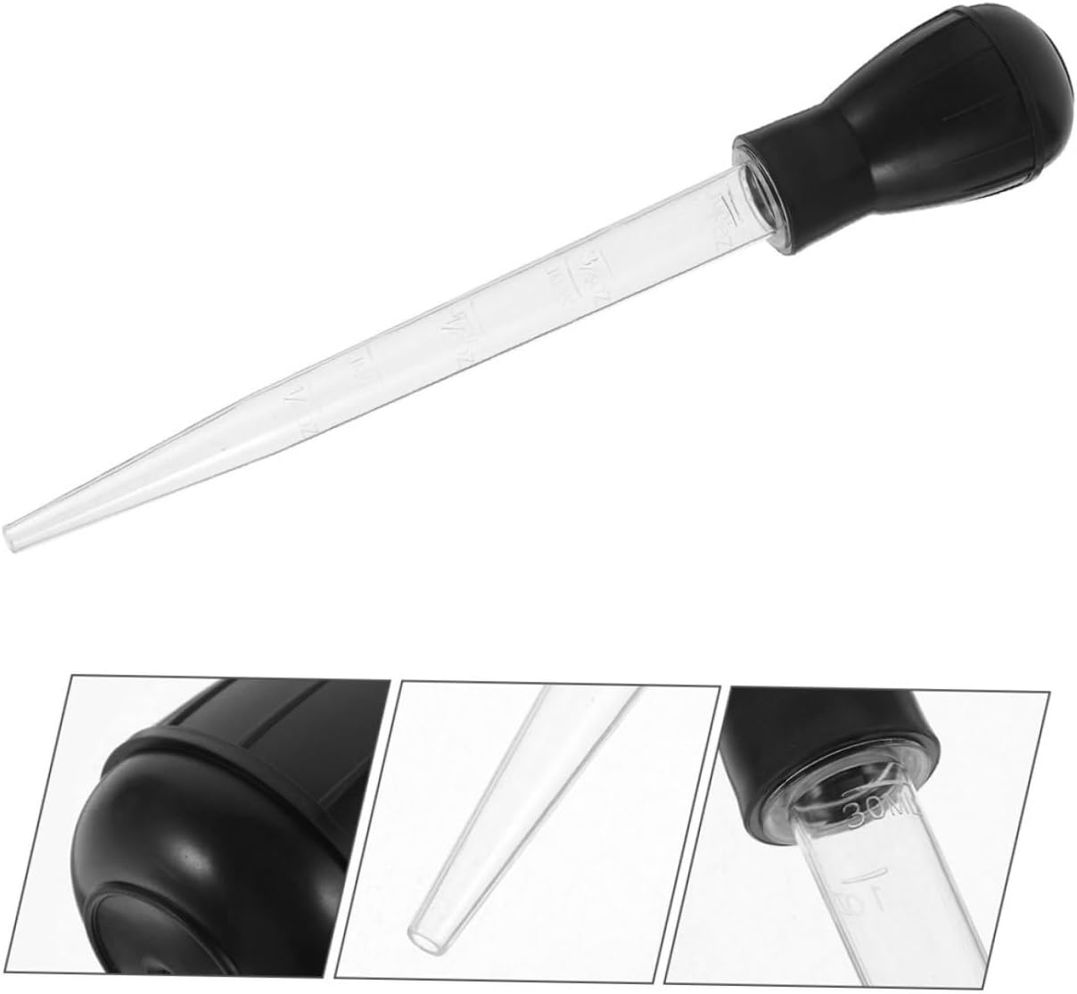 4pcs Grill Greaser Bulb Baster Bbq Oil Applicator Injector Meat Condiment Baster Suction Pump Flavor Injection Tool