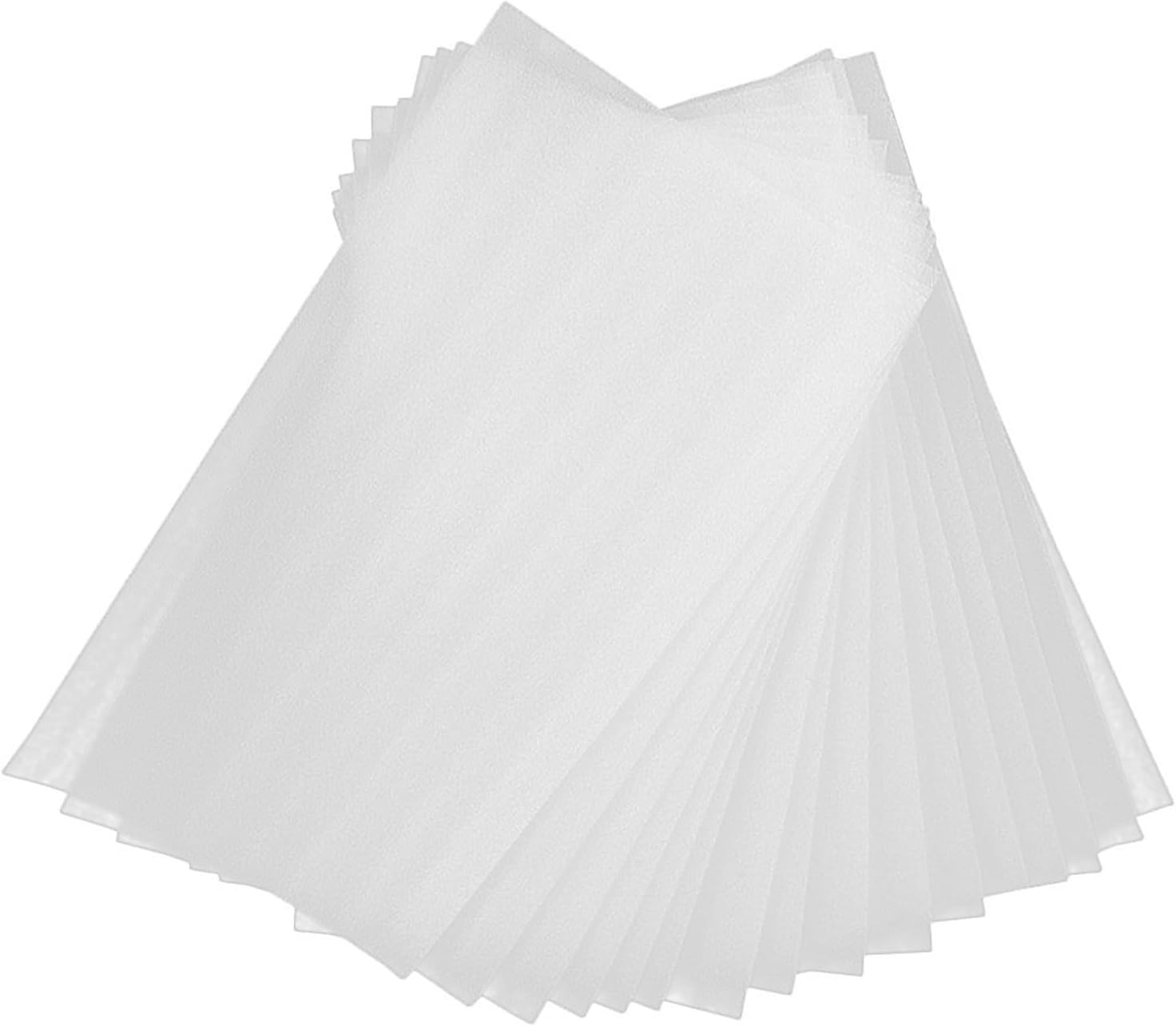 50 Sheets Hair Coloring Paper Foam White for Salon and Home Use