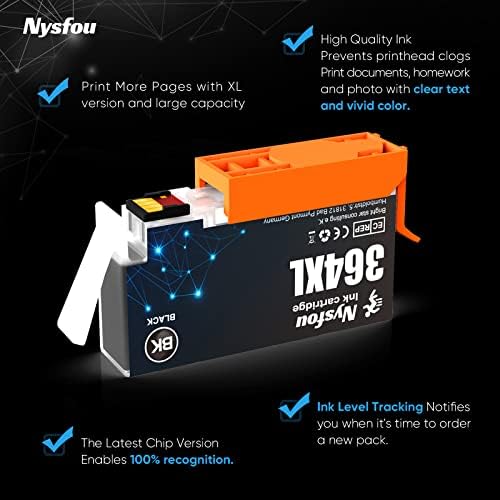 (12 Pack) 364XL Ink Cartridges Compatible HP 364XL Ink Cartridges Multipack for Deskjet 3520 3070A Photosmart 5520 5510 5511 5512 5515 5524 6510 6520 6515 7510 7520 7515 B8550