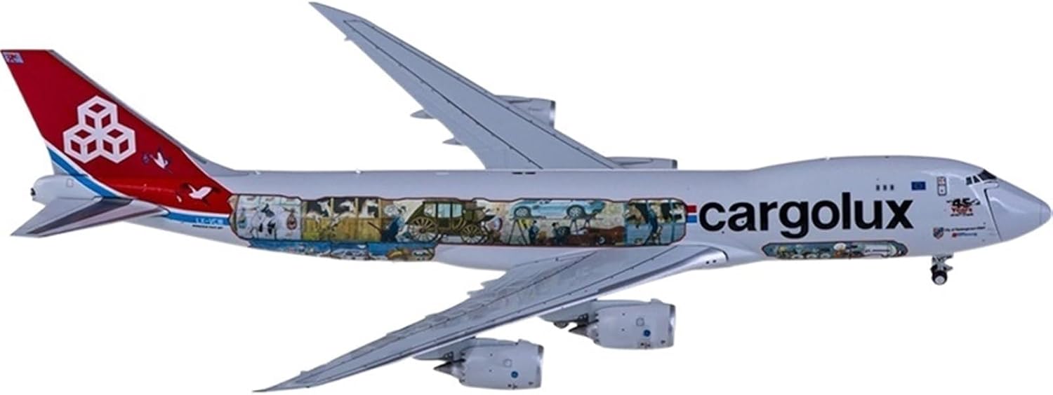 1 400 Scale Xx4709c for Boeing 747-8f Lx-vcm Miniature Die Cast Alloy Airplane Model Toy Plane Hobby Playgame Kit