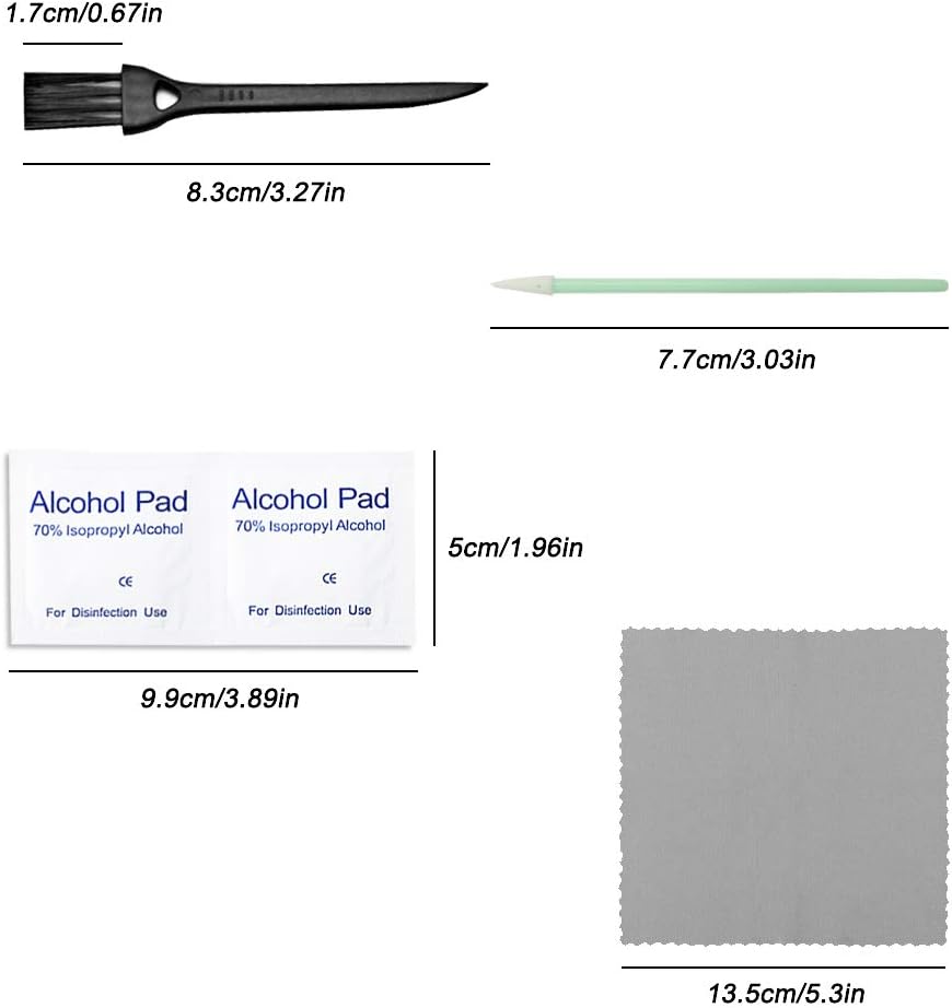 39 Pcs Cell Phone Cleaning Kit,Yucool Cleaner Kit Intended for iPhone Speaker Charging Port Cleaning Tool,Electronic Cleaning kit, Apple AirPods and Camera