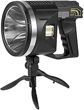 High Lumens 100,000 LED Flashlight with Multi-Purpose Floodlamp, Built-in Battery Pack, Outdoor Handheld Light for Farm, Hunting Camping, Car, Boat || Pack of 1