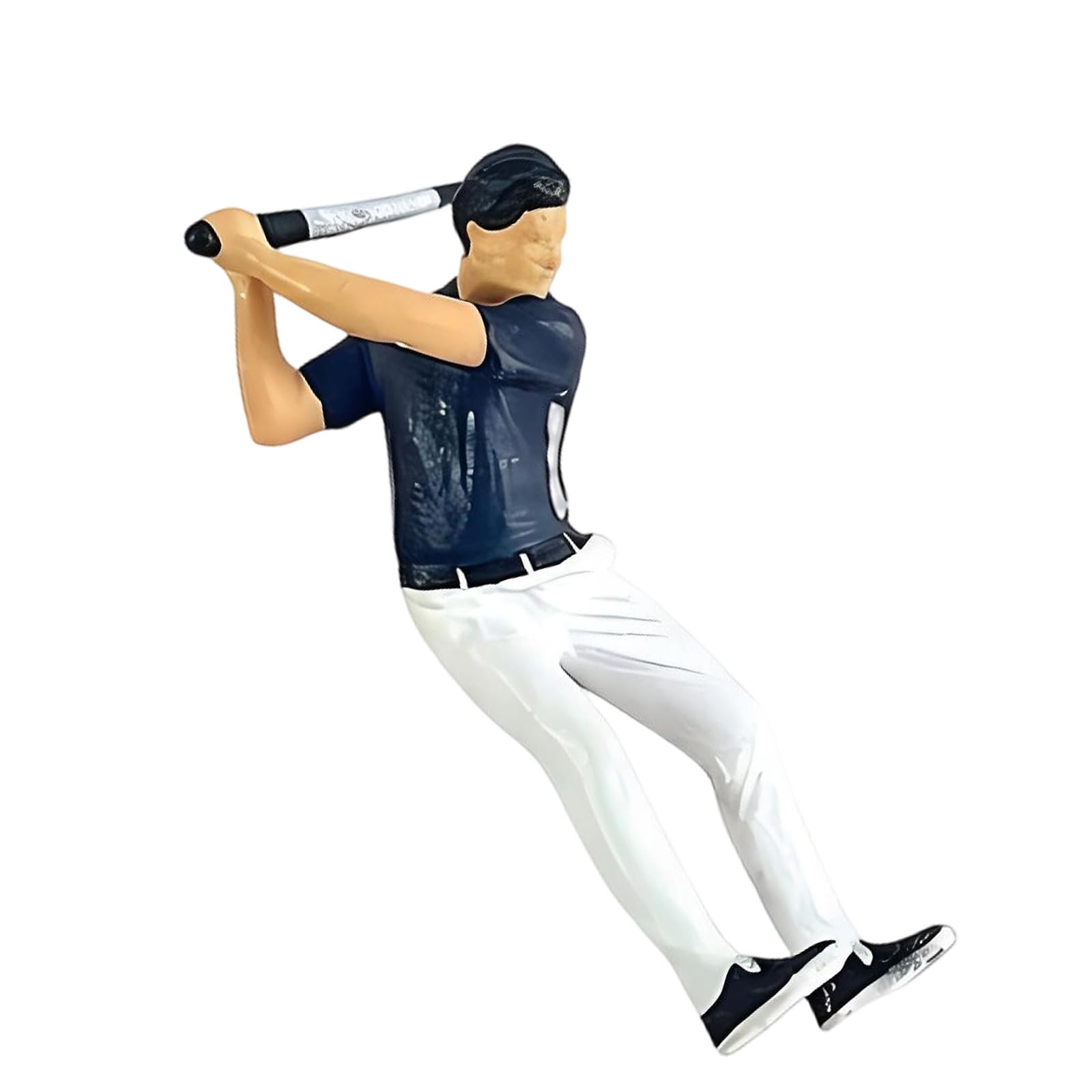Zxfdsfdbnm 1: 64 Scale Hand Painted Resin Collectible Figures Realistic Golf Player Figure Model for Miniature Scenes Dioramas Props Golf Player Figure Model