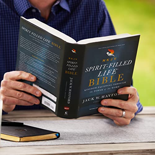 NKJV, Spirit-Filled Life Bible, Third Edition, Hardcover, Red Letter Edition, Comfort Print: Kingdom
