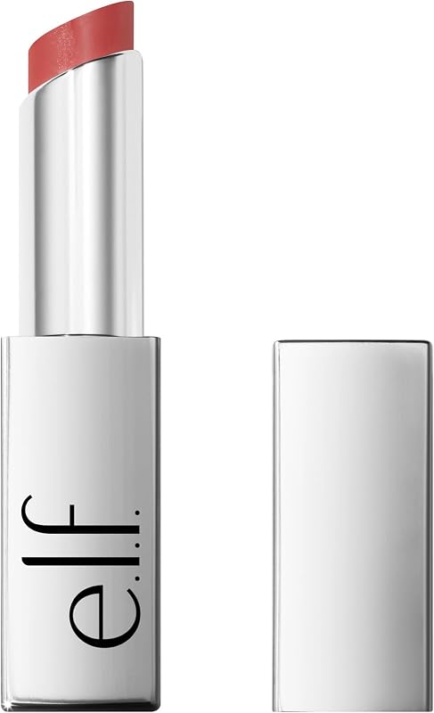 Glow Reviver Lip Oil Stick, Rose Latte | Tinted, Non-Sticky & Hydrating For A Soft-Shine Finish, Vegan & Cruelty-Free