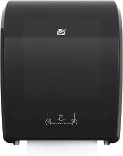 Tork 772828 Mechanical Paper Towel Dispenser, 15.95" Width x 12.32" Length x 9.32" Depth, Black (Case of 1 Dispenser)