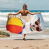 TOALLAS DE PISCINA DE PLAYA DE GRAN TAMAÑO: Toallas súper absorbentes de secado rápido. Diseñado específicamente para que la arena se deslice fácilmente, a diferencia de una toalla de playa normal.