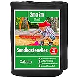 ✅PERFEKTE UNTERLAGE - Das Xabian Sandkastenfließ ist die perfekte Unterbodenplane für alle Sandkästen ohne eigenen Boden! Einfach vor dem Aufbau des Sandkasten die Plane unterlegen und Unkraut hat keine Chance mehr!