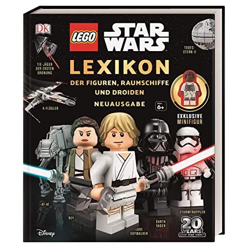 LEGO® Star Wars™ Lexikon der Figuren, Raumschiffe und Droiden: Neuausgabe. Mit exklusiver Minifigur Finn