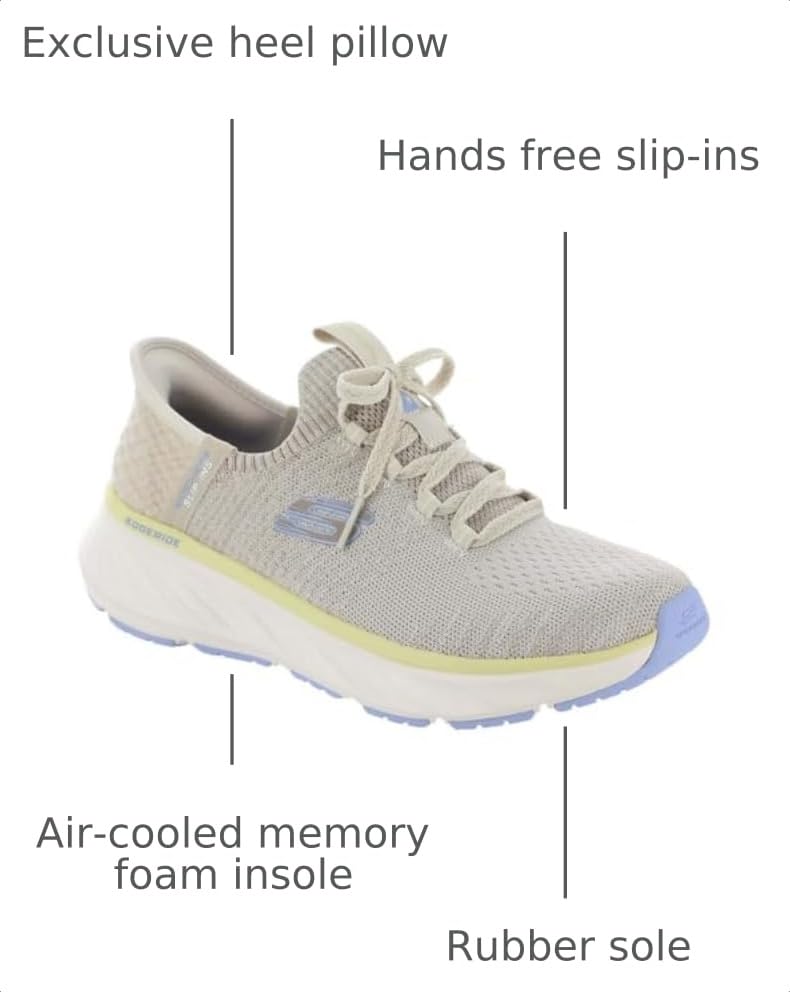 Image of Skechers Women's Hands Free Slip-ins Edgeride Sneakers | Casual Shoes