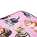 BDK AS-783 Cute Kitty Cats-Pink Front Windshield Shade-Accordion Folding Auto Sunshade for Car Truck SUV-Blocks UV Rays Sun Visor Protector-Keeps Your Vehicle Cool-58 x 28 Inch