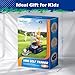 EagleStone Toddler Golf Set with Foot Pedal Launcher, Kids Golf Toy for Ages 3-8, Includes Adjustable Golf Club, 15 Balls & Golf Cart, Indoor&Outdoor Sports Gift for Boys and Girls
