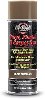 HI-TECH Vinyl, Plastic, Carpet Dye | Leather, Upholstery, Fabric Paint, Chocolate (1 Pack)