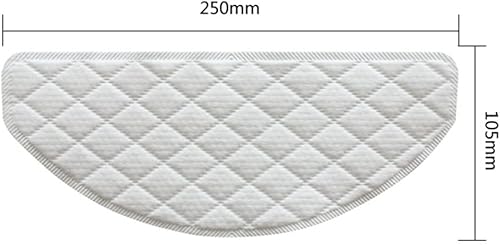 Miniatura 4 de Juego de 20 unidades  apto para aspiradora Imou L11-A L11, almohadilla de microfibra de tela de microfibra para lavado en seco y húmedo, trapos para