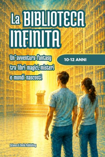 LA BIBLIOTECA INFINITA, LIBRO FANTASY PER BAMBINI, RICCO DI MISTERI, AMICIZIA E CORAGGIO, UN AVVENTURA PER RAGAZZI 6-10: LE AVVENTURE DI THEO E MAYA, ILLUSTRATO, CON VOCABOLATIO INTERNO