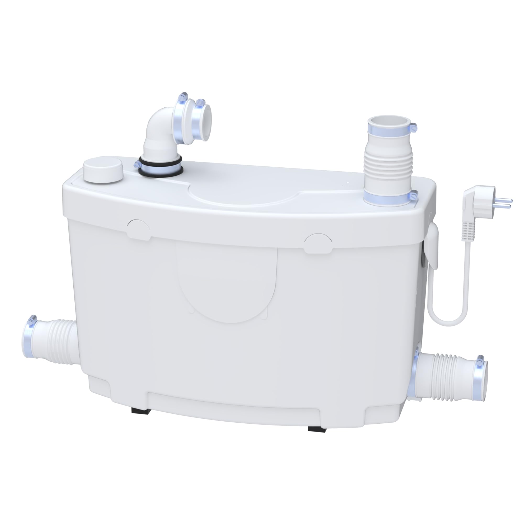 SFA - Sanipompe Vite - Pompe Relevage Eaux Usées - Salle De Bain Ou Cuisine - 3 Entrées - Puissante Et Silencieuse 42 dB(A) - Installation Facile - 42 x 18 x 32,1 cm - 400W - Made In France