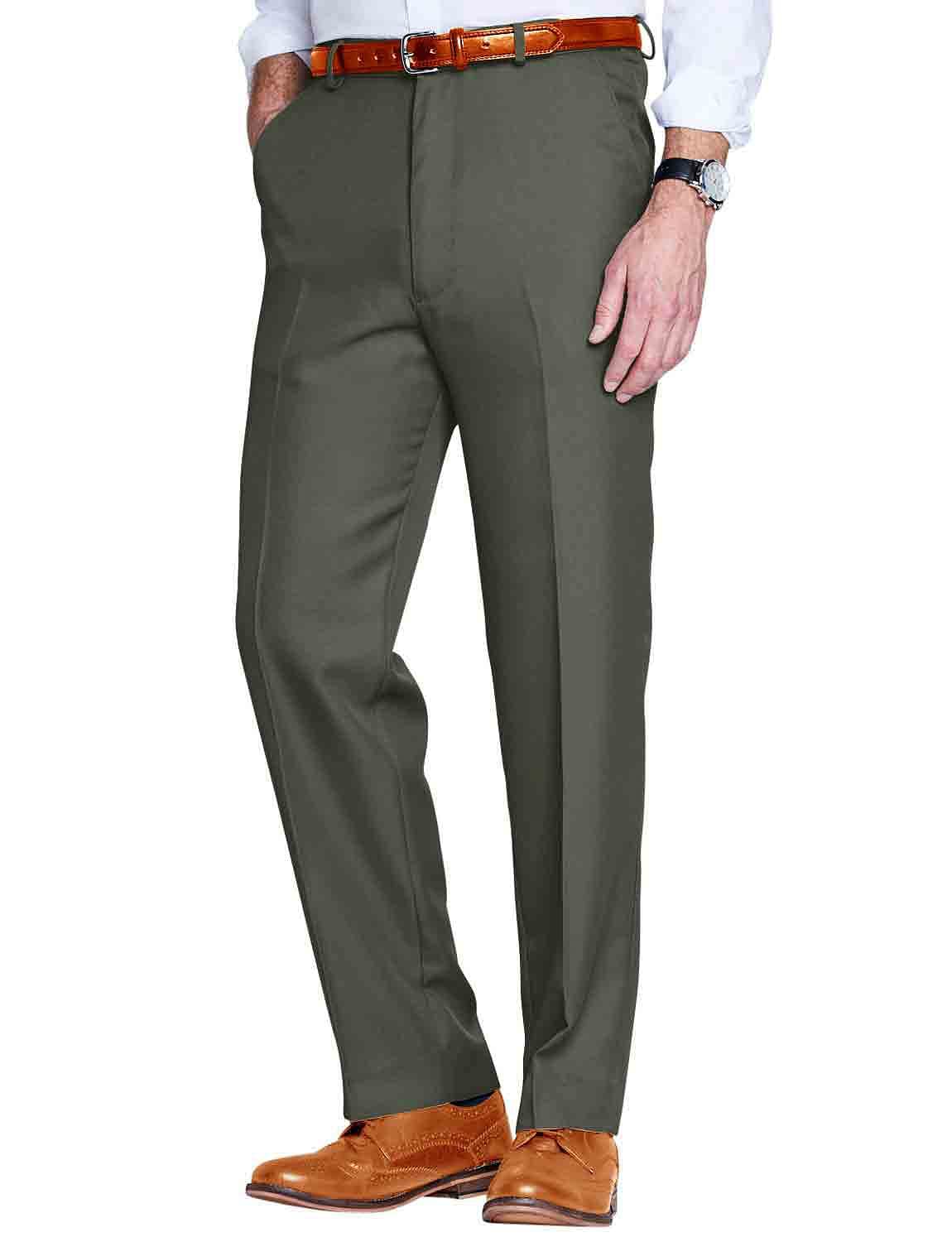 Chums| Men's | Formal Elasticated Trousers | Comfort Fit Pants | Smart Trousers for Men |