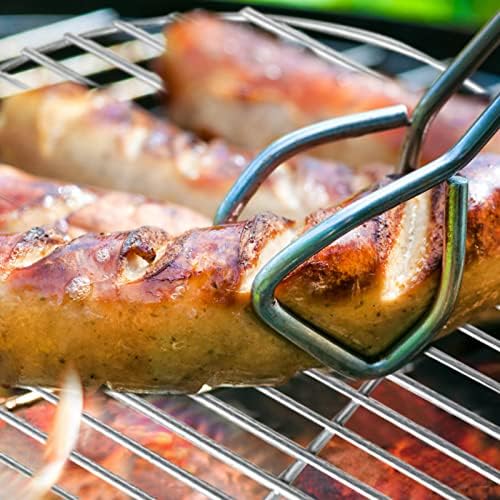 DIYARTS Barbecue Rack, Round Stainless Steel Cooling Rack BBQ Grill Grate Cooking Wire Mesh Net Multi-Purpose Racks Tray Steaming (11.02in)