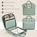 Sturdy 3 Ring Zipper Binder With Shoulder Strap For School - Beautiful 2 Inch Zip Up Binder with Extra Pockets Holds 500 Sheets, Books & Laptop - Easy to Carry Trapper Keeper Made Of Premium Fabrics