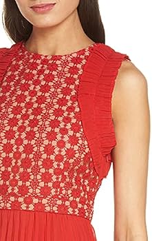 foxiedox red dress foxiedox Red Lace Dress