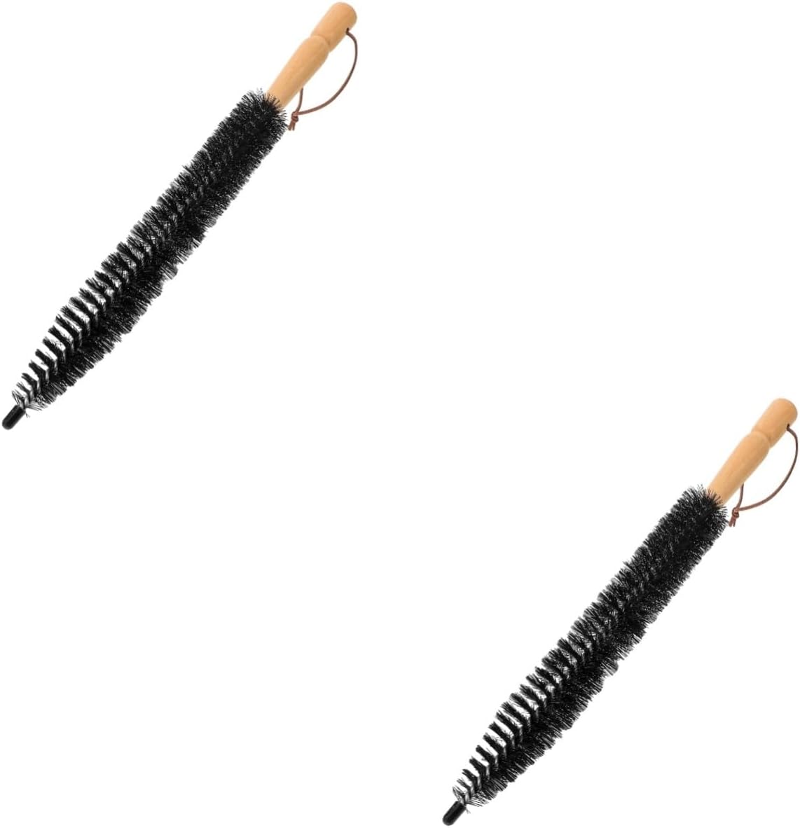 DECHOUS 2pcs Multi-Function Chimney Cleaning Brush Flexible Nylon Bristles for Easy Access and Efficient Cleaning of Fireplace and Stove Pipes Lightweight and Portable Tool for Home Use